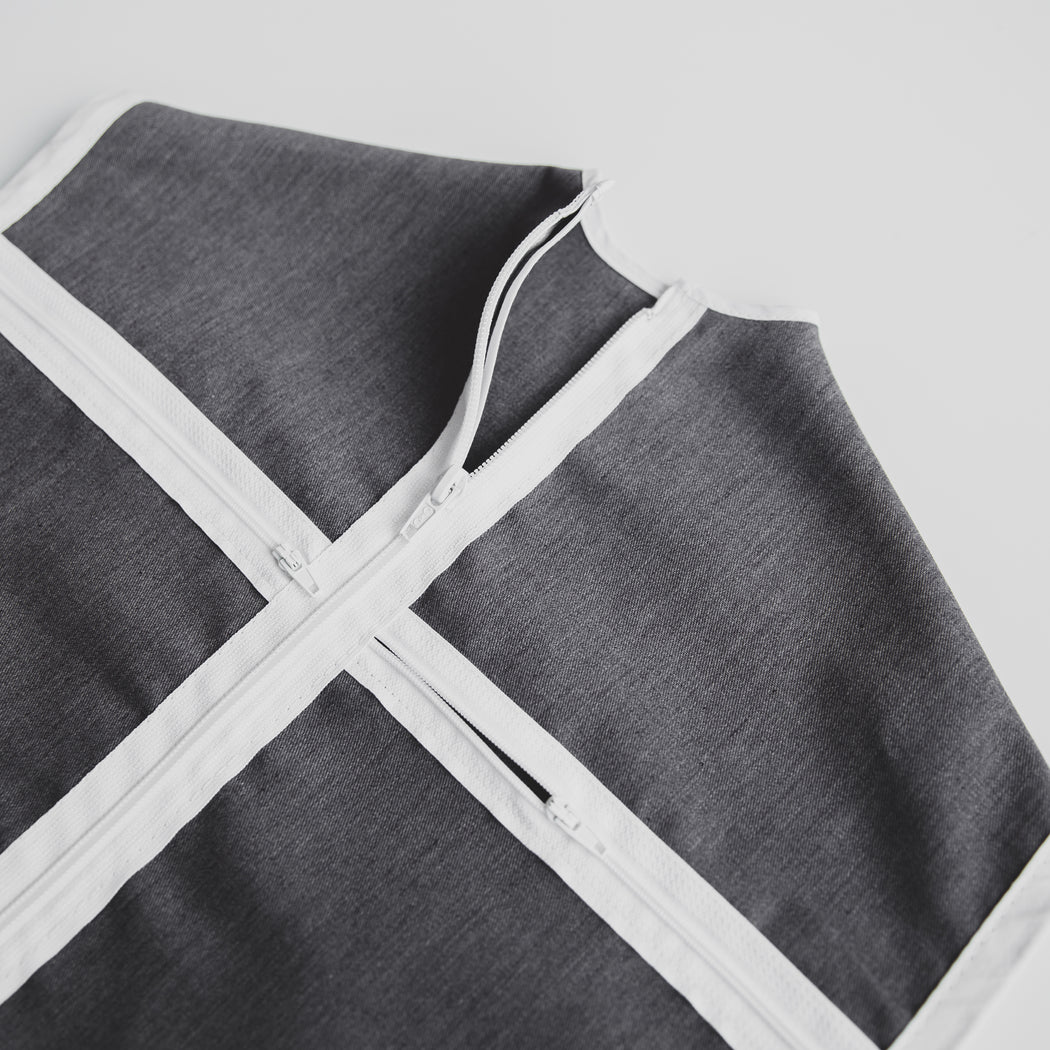 Front detail of The Hanger Valet for kids M-F organizer 